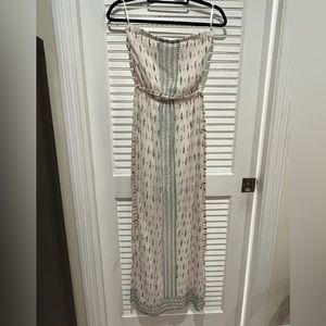 Joie strapless maxi dress size xs